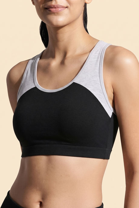 Zelocity Slip On Sports Bra With Removable Padding - Tap Shoe — image 5